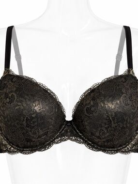 Victoria’s Secret Black Lace Bra 38D NWT